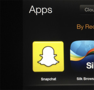 Snapchat for the Kindle Fire, HD, & HDX